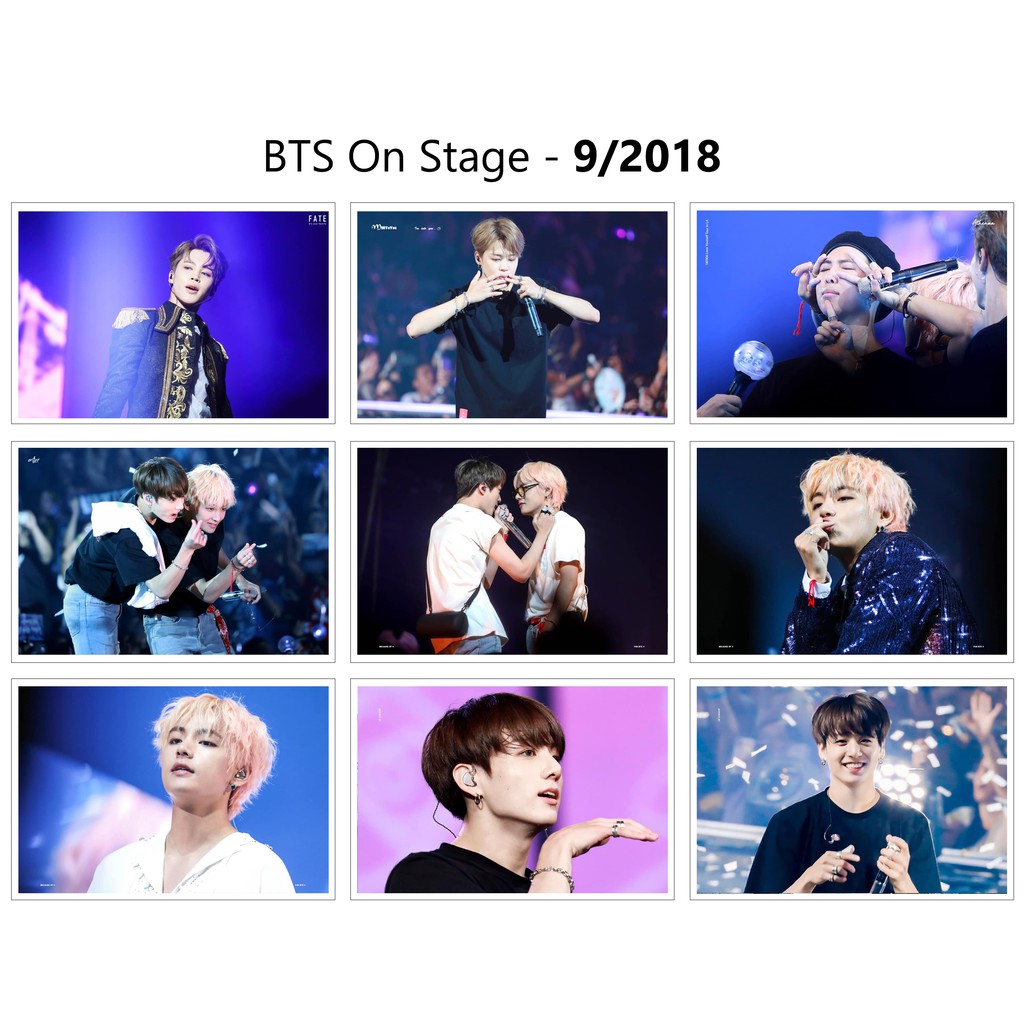 Lomo Card Ảnh BTS On Stage - 9/2018 ( Full 45 ảnh) | BigBuy360 - bigbuy360.vn