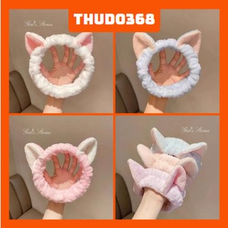 Băng đô,Băng đô rửa mặt Băng đô Cài Tóc Tai Mèo Băng đô Nữ, Bờm tóc tai thỏ nam nữ