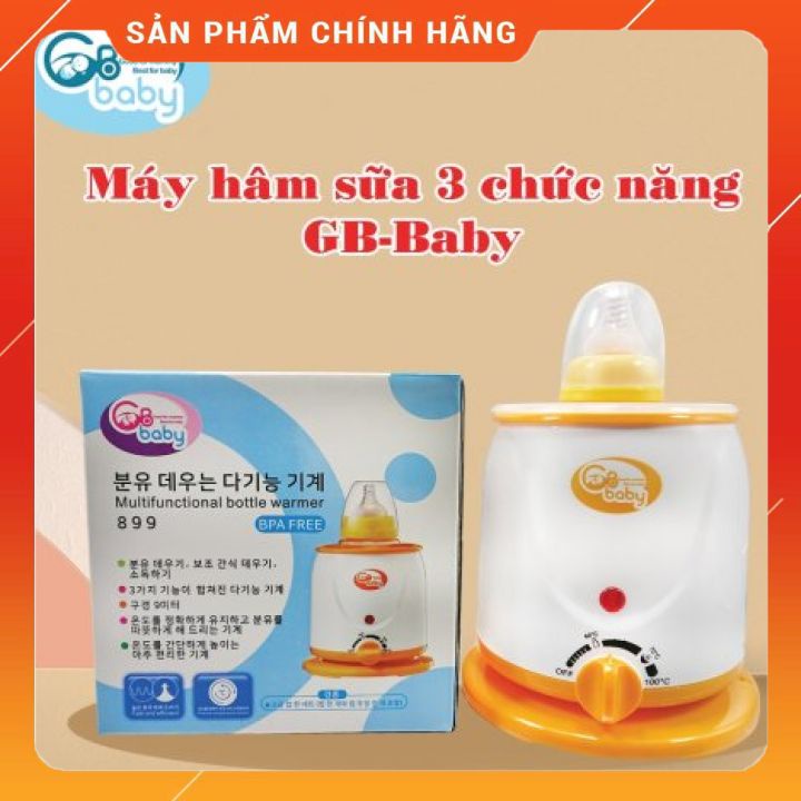 MÁY HÂM NÓNG SỮA - HÂM CHÁO - TIỆT TRÙNG BÌNH SỮA GB BABY