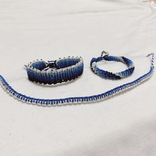 Set vòng handmade thổ cẩm (2 vòng tay + 1 vòng chân)