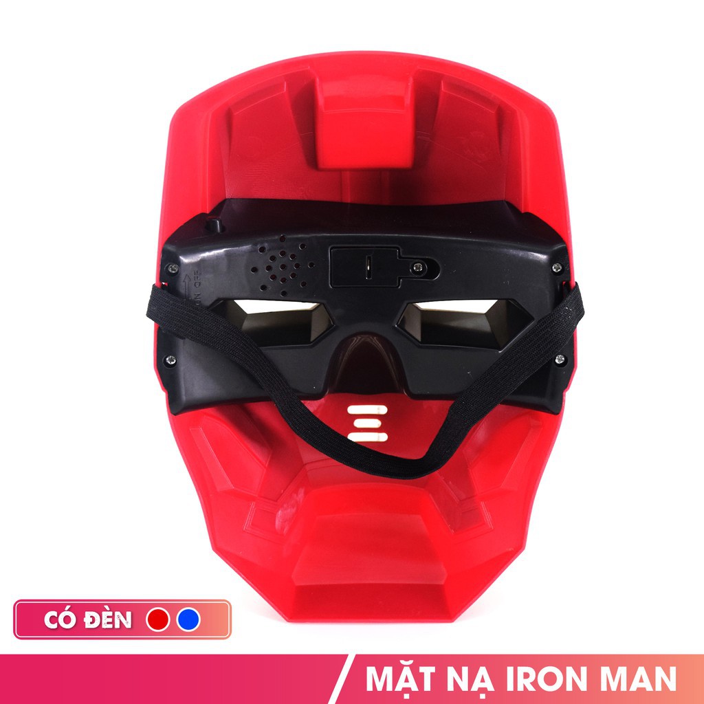 Đồ Chơi Mặt Nạ Người Sắt Iron Man Có Đèn Phát Nhạc | Sản phẩm làm bằng chất liệu an toàn cho bé DB2750 [SHIP TOÀN QUỐC]