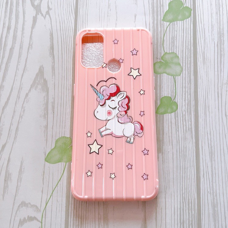 Ốp lưng màu vali dẻo Oppo A53 siêu xinh