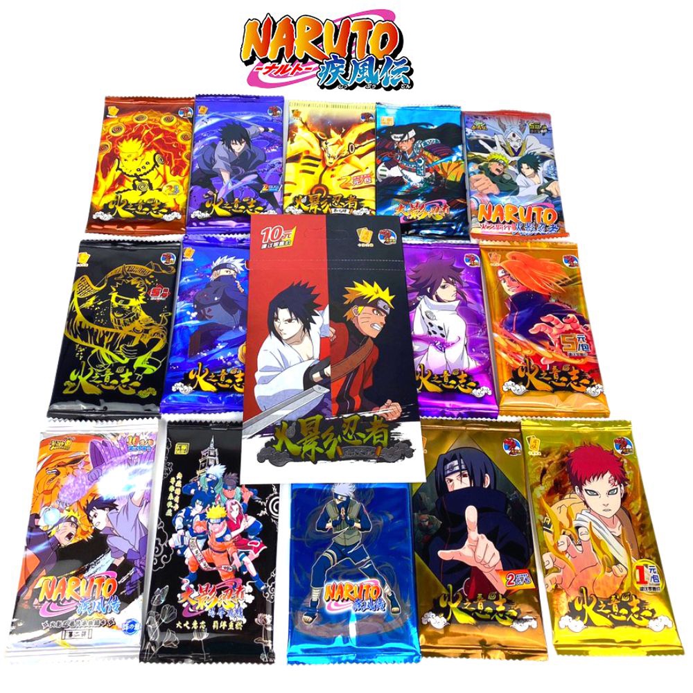Set 5 ảnh thẻ nhân phẩm Anime Naruto ngẫu nhiên Cao Cấp Siêu Đẹp