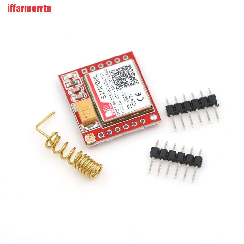 {iffarmerrtn}Smallest SIM800L GPRS GSM Module MicroSIM Card Core BOard Quad-band TTL Port YRS