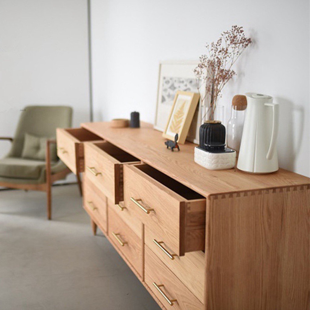 Tay nắm cửa tủ bằng hợp kim nhôm nhiều màu phong cách hiện đại đơn giản