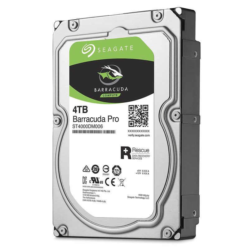 HDD 4T Seagate sata 3 New (Barracuda)