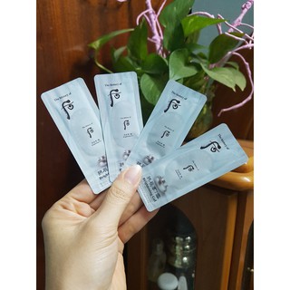 Combo 10 gói Kem tẩy tế bào chết & dưỡng trắng Whoo (Whoo Brightening Gel)