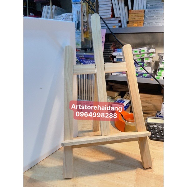 Giá vẽ 60cm kèm bảng kê/ toan vẽ❤️ Giá vẽ gỗ  hoặc các Bé vẽ ngồi