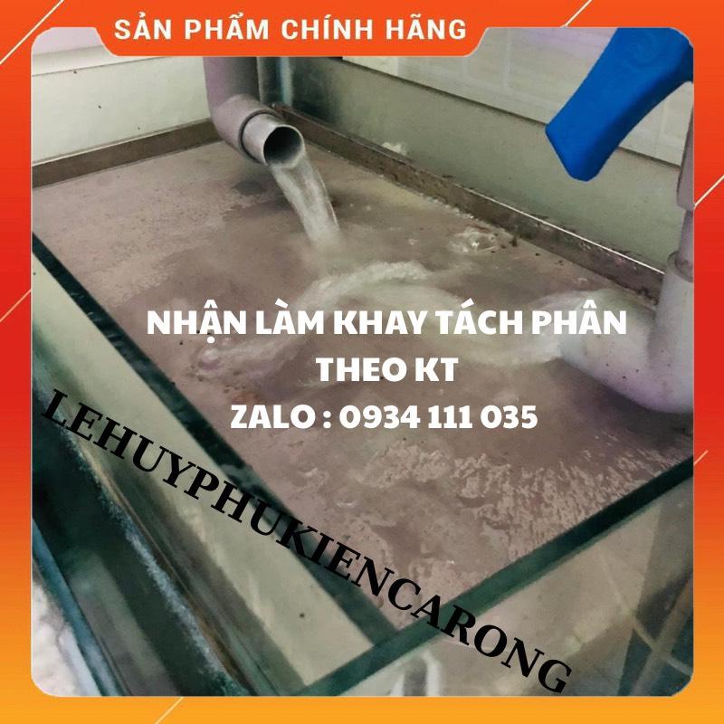 Khay Tách Phân Hồ Cá INOX 304 , Khay Lọc, Tách Cặn Bẩn Kích Thước Làm Theo Yêu Cầu