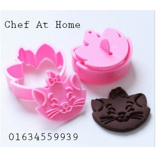 Khuôn bánh quy hình mèo (cutter cookies)