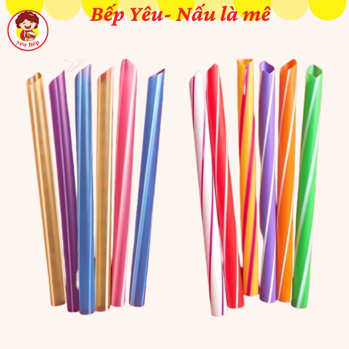 Ống hút trà sữa trân châu combo 2 chiếc