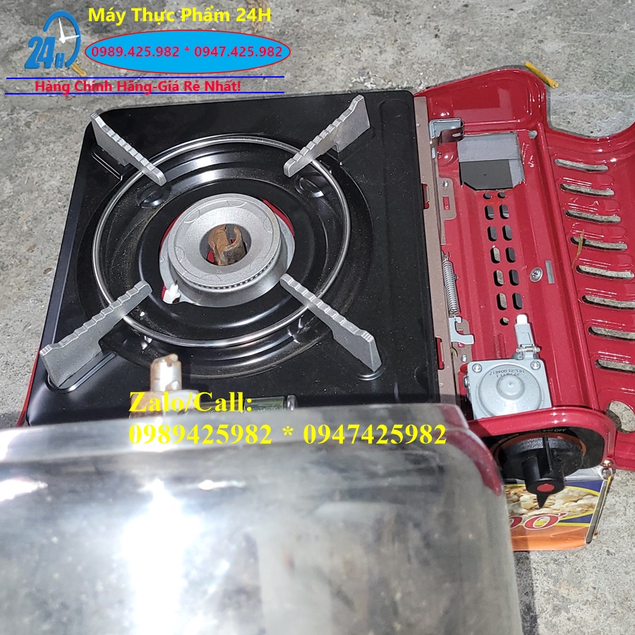 Máy làm bắp mỹ,máy nổ ngô làm bỏng dùng gas mini,gas công nghiệp