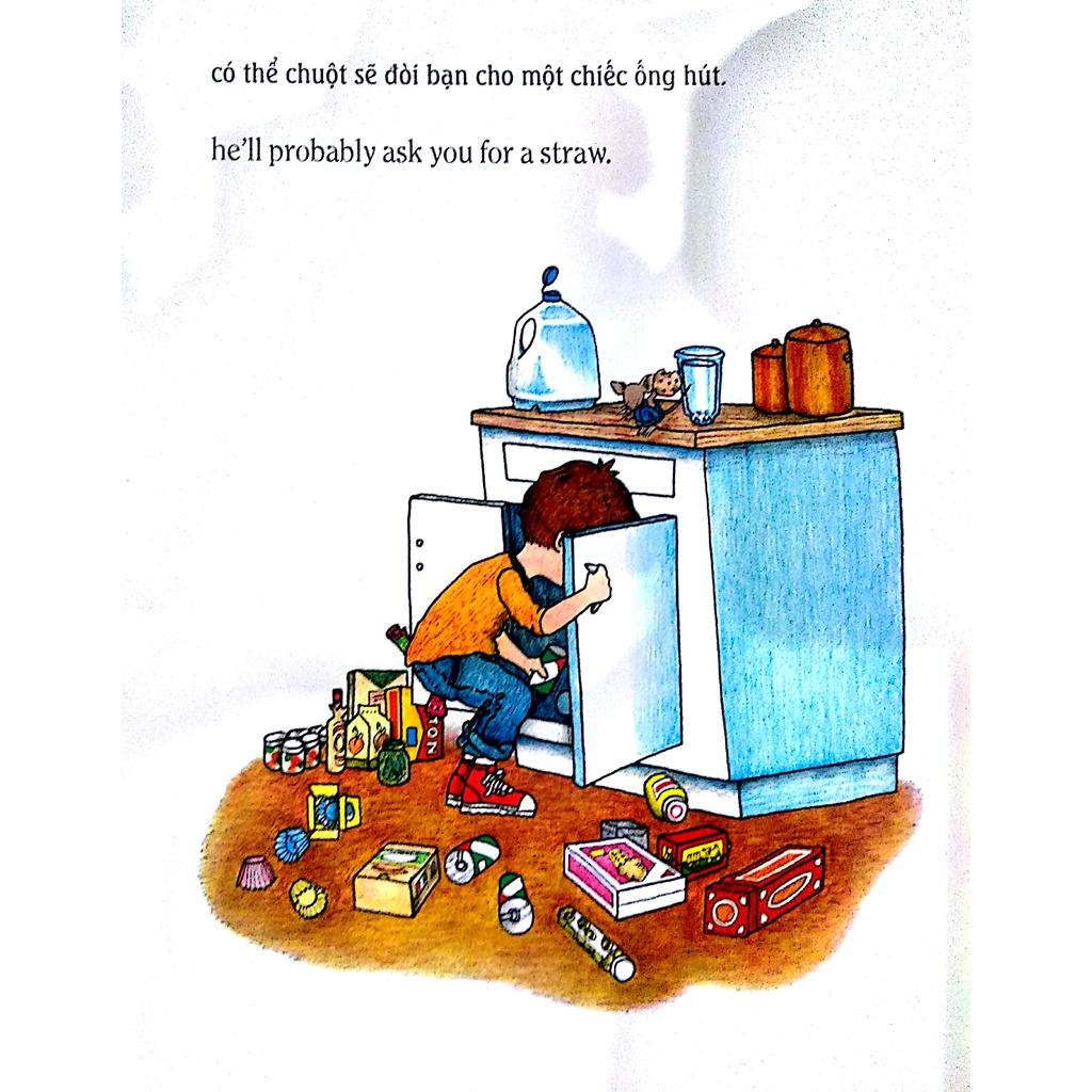 Sách Song ngữ kinh điển Nếu bạn cho chuột cái bánh quy TB 2021