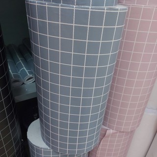1m x 45cm rộng Giấy dán tường ( có sẵn keo ) - Ô VUÔNG MỚI