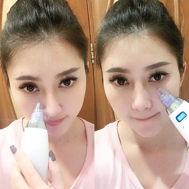 Máy hút mụn, nhân mụn cao cấp BLACK HEAD, đánh bay mụn,  tặng kèm free pin con thỏ [ BẢO HÀNH 3 Thang]