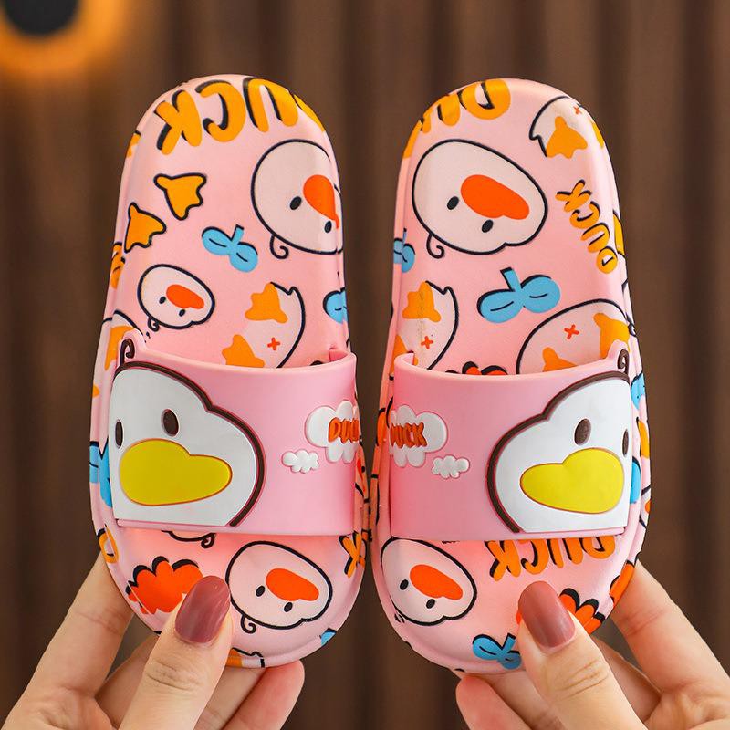 Dép lê thời trang cho bé hình thú vịt dễ thương dành cho bé gái và bé trai LUCKY SHOES VN - H000004