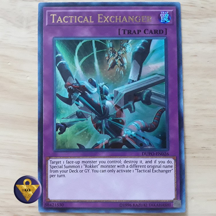 Thẻ Bài Yugioh: Tactical Exchanger - DUPO-EN026 - Ultra Rare