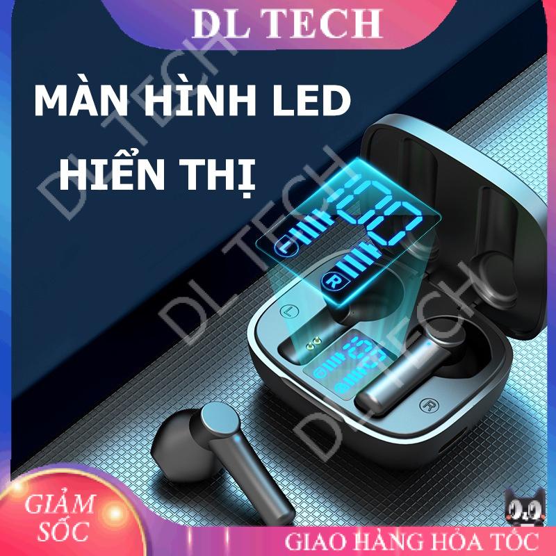 Tai nghe Bluetooth LB8 Pro TWS 5.0 True Wireless không dây cảm ứng chống nước IPX5 chống ồn pin trâu DL TECH