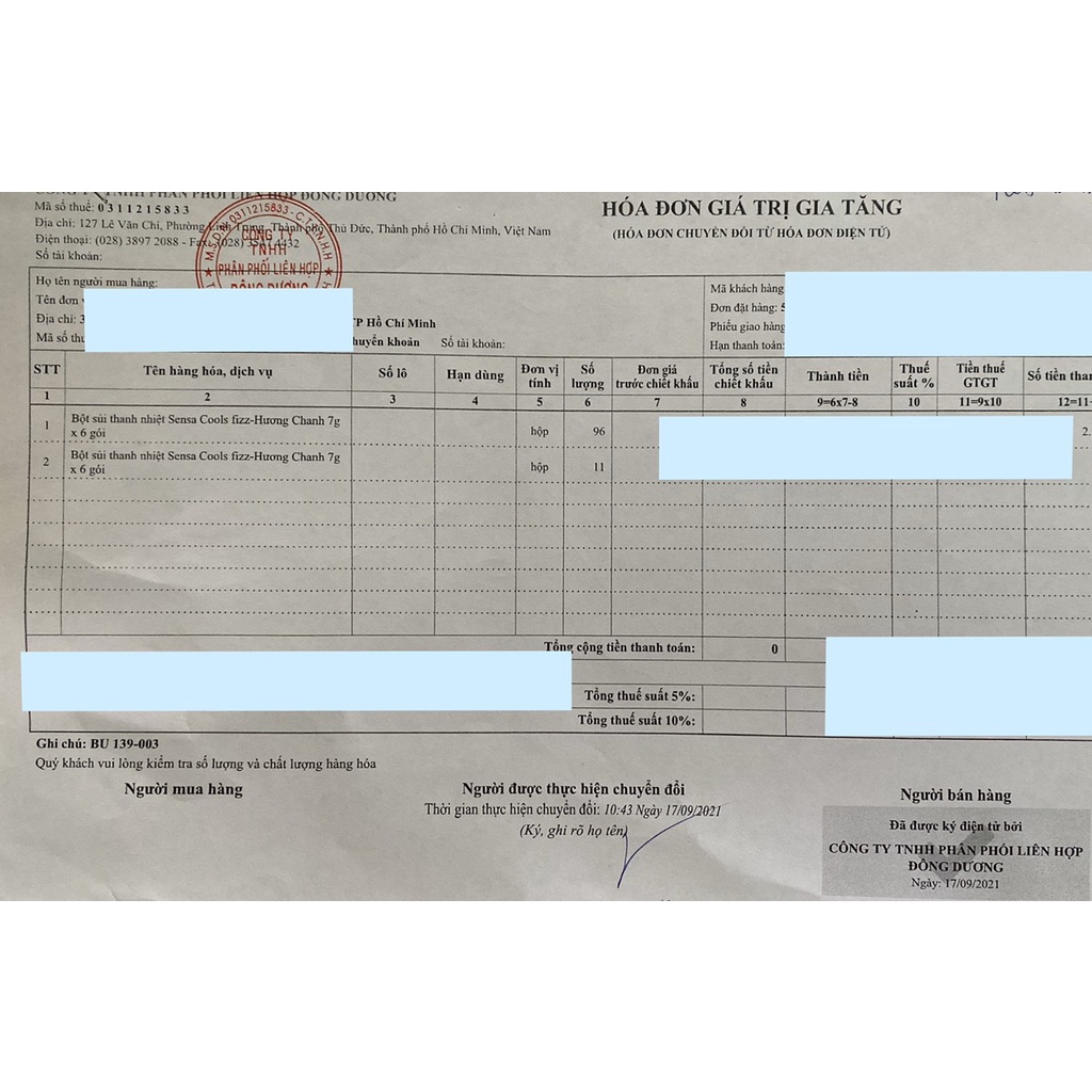SENSA COLLS - BỘT SỦI THANH NHIỆT SENSACOOL - HỘP 6 GÓI.