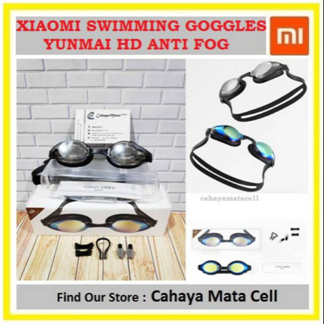 Kính Bơi Cahayamatacell Xiaomi Yunmai Chống Sương Mù Chất Lượng Cao