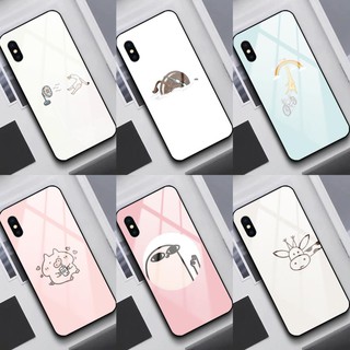 Ốp lưng kính Samsung Galaxy Note 8 Note 9 Note 10 Note 10 Plus in hình CUTE