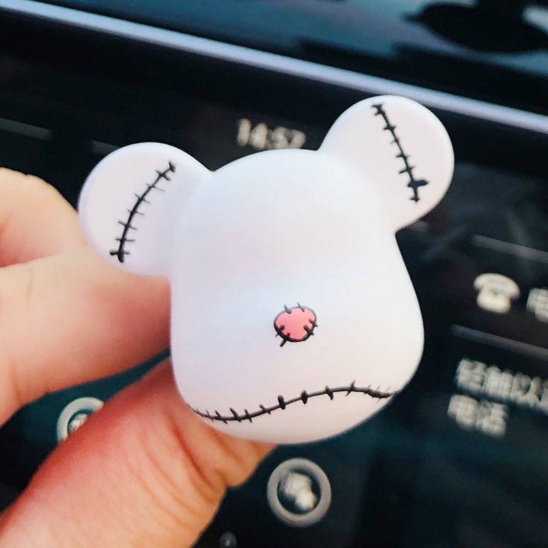 Phụ kiện trang trí khuếch tán tinh dầu/ nước hoa hình gấu dễ thương cho xe hơi