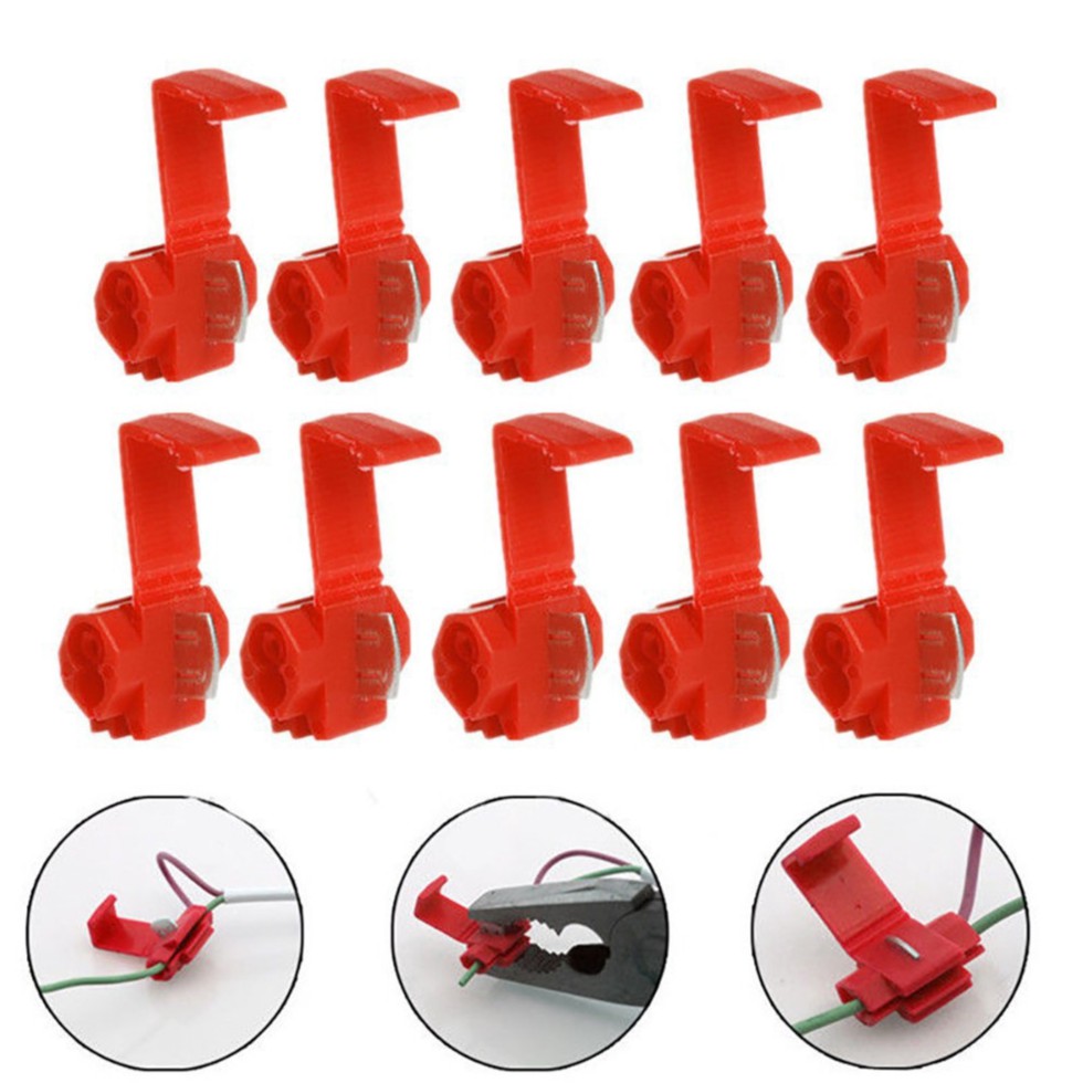 Set 10 Kẹp Nối Dây Điện Nhanh Chóng Cho Xe Hơi