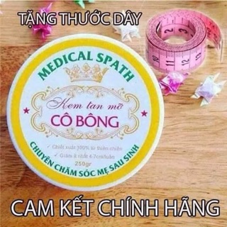Kem tan mỡ cô bông