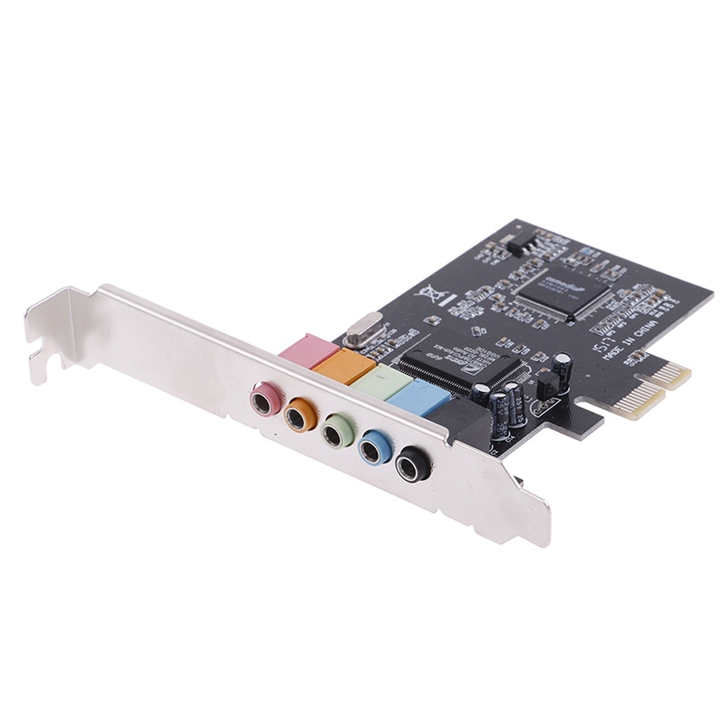 Protectionufancy PCI-E Audio digital sound card 5.1 solid capacitors CMI8738 chipset ABC