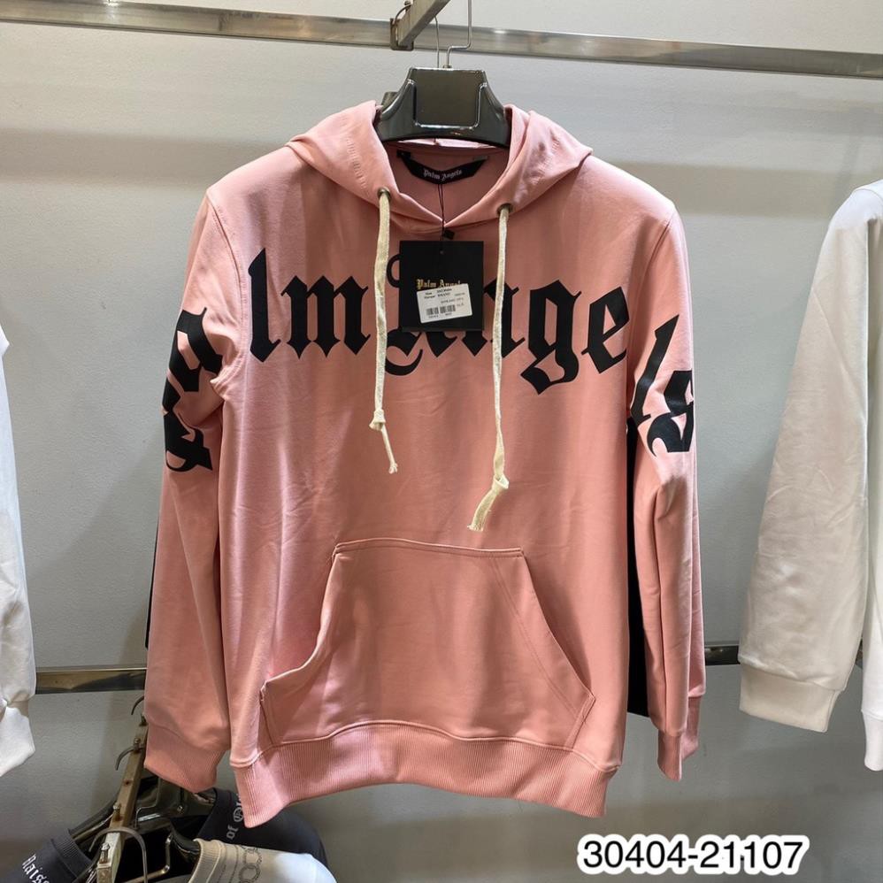 Áo nỉ mũ hoodie chữ in có túi ngang hot hit_Áo nỉ thu đông nam nữ