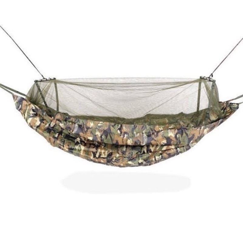 Võng quân đội có mùng to dày cao cấp tặng kèm 3m dây dù.