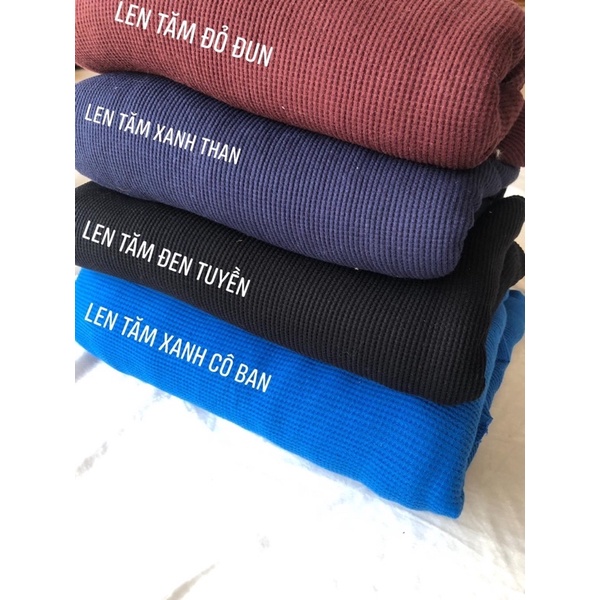 Len tăm nhiều mầu