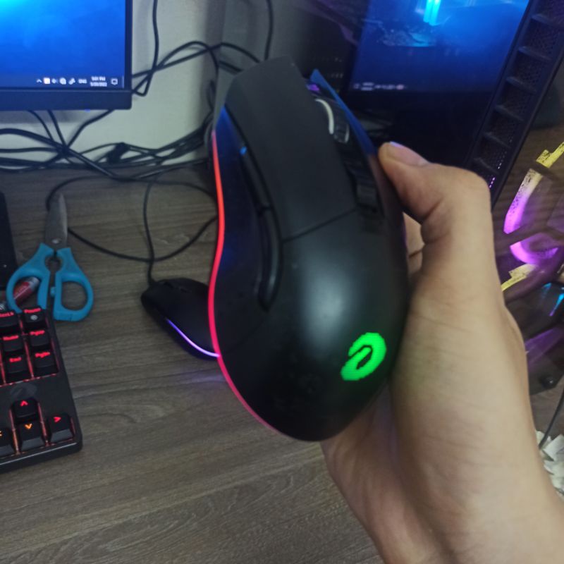 Chuột không dây 2nd dareu Em901-901x dock sạc -hàng lướt đẹp