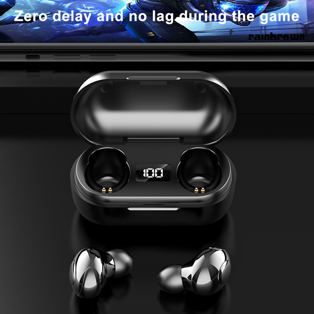 Tai Nghe Nhét Tai Thể Thao Thông Minh Bluetooth 5.0 9d / Rej / T8 Tws