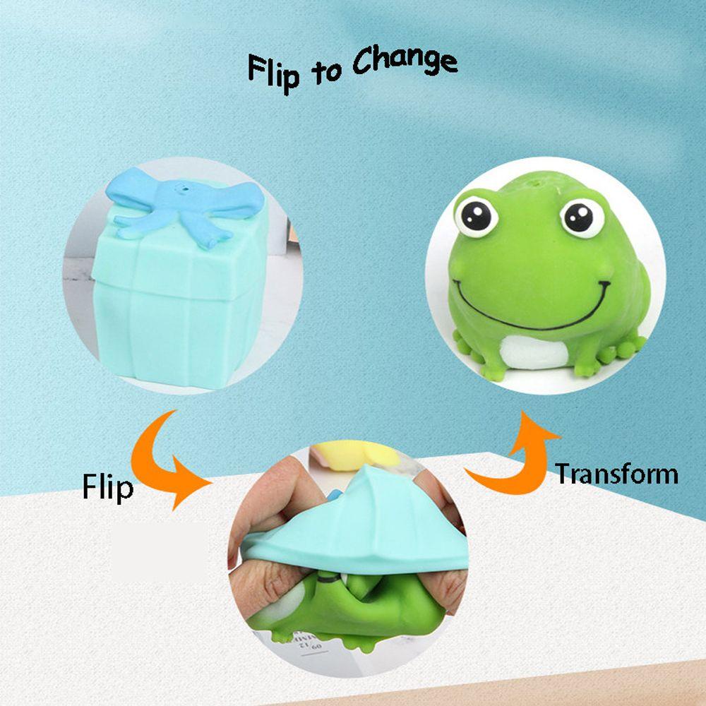 Hộp Quà Tặng Đồ Chơi Fidget Spinner Nắp Lật Biểu Tượng Cảm Xúc Động Vật Pinch Vui Nhộn Cho Trẻ Em