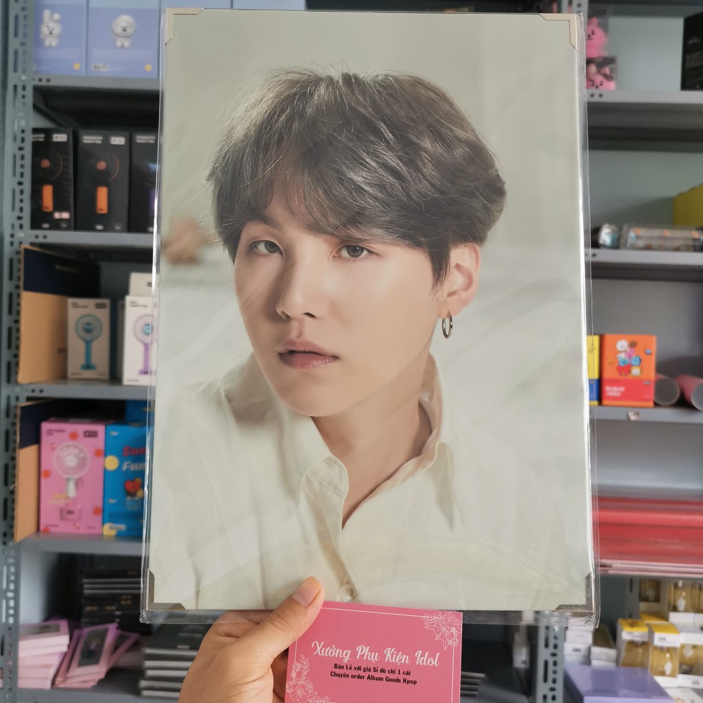 KHUNG ẢNH BANGTAN | PREMIUM PHOTO MAP OF THE SOUL TOUR BTS OFFICIAL CHÍNH HÃNG (K100) | BigBuy360 - bigbuy360.vn
