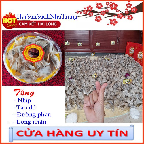 50gr Chân Tổ Yến Sào Thô loại VIP tặng Nhíp, táo đỏ, đường phèn, hạt chia - Chân Yến Thô Nguyên Chất - Chân Yến Sào