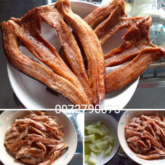 Khô cá lóc Đồng Tháp 1KG phơi nắng tự nhiên, ít mặn, dai thơm  ngon hút chân không bảo quản vệ sinh thực phẩm