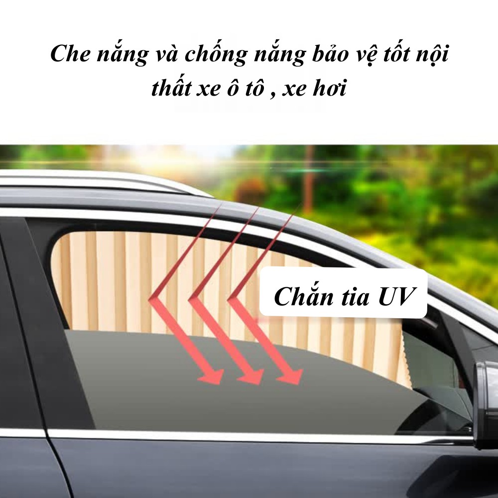 Rèm chống nắng o tô , rèm che nắng cửa xe hơi gắn nam châm tiện lợi ATILA SHOP