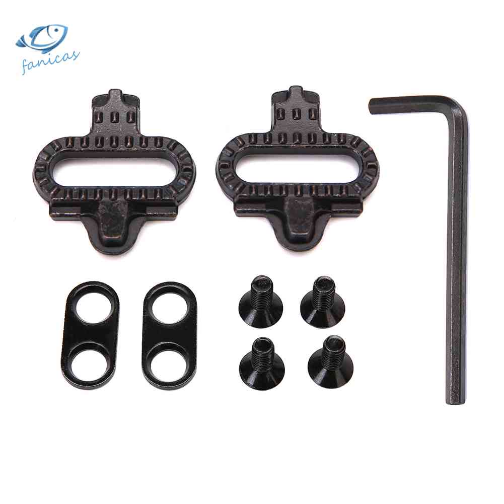 FANIC 1 Set MTB Mountain Bike Pedal Cleats Cleat Racing Riding Cycling Equipment