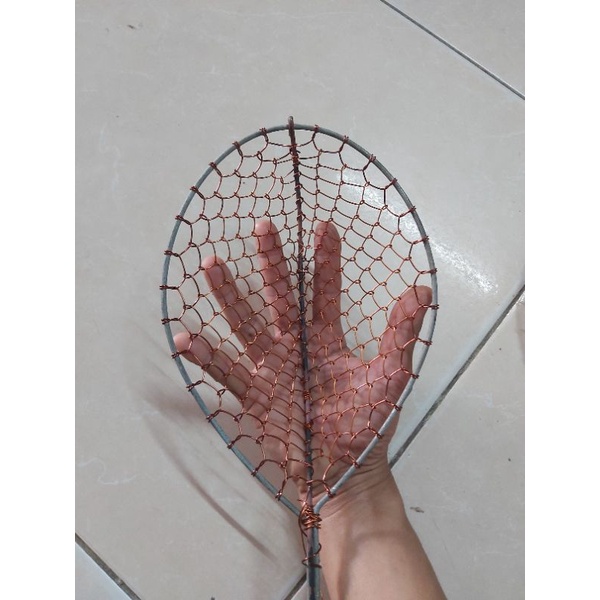Vợt cá dây đồng 18×24cm