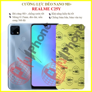 Dán cường lực dẻo nano Realme C25Y
