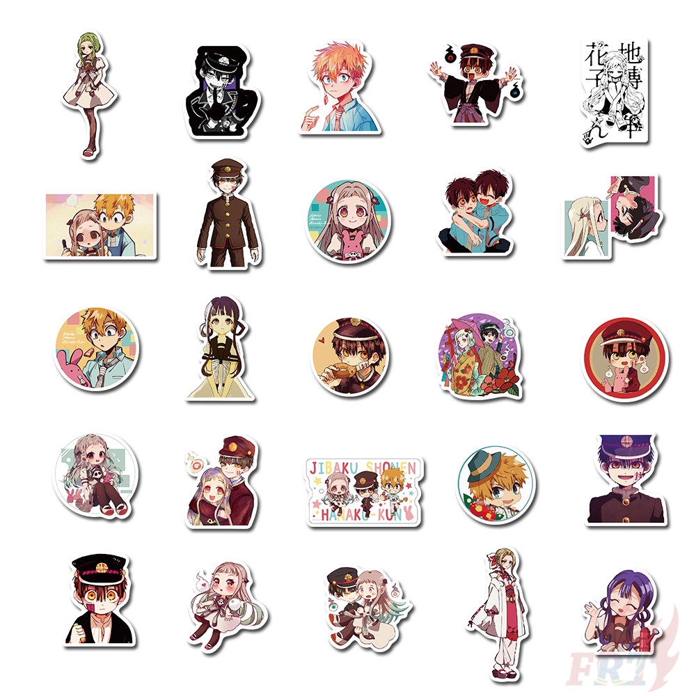 ❉ Toilet-bound Hanako-kun - Series 01 Anime Stickers ❉ 50Pcs/Set DIY Fashion Doodle Decals Stickers