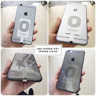 Miếng dán sạc không dây cổng Micro SAMSUNG  VA IPHONE