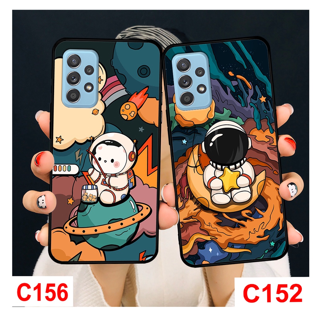 Ốp lưng Samsung A13 -  A23 - A33 - A32 - A52/A52s - A72 - A53 -  A73 in hình phi hành gia, vũ trụ ngân hà.