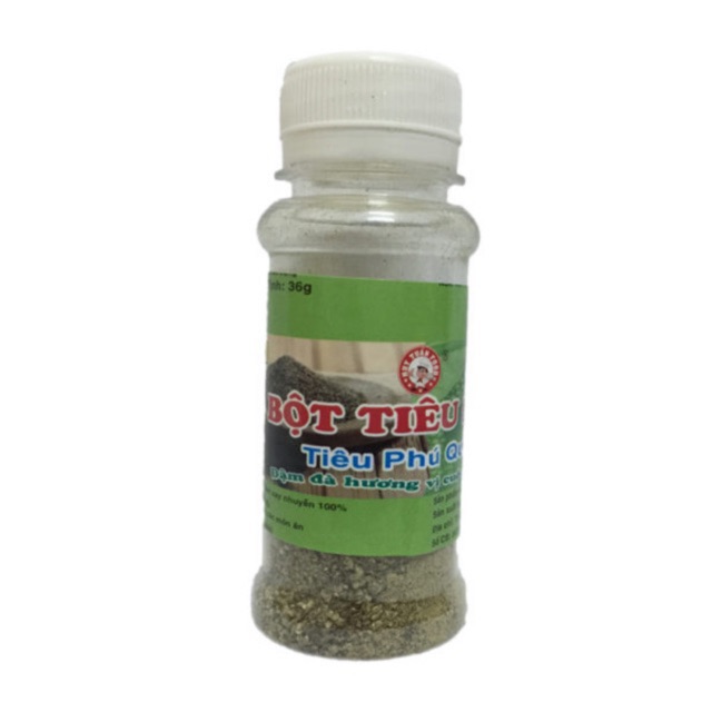 HẠT TIÊU/ BỘT TIÊU ĐEN PHÚ QUỐC HUY TUẤN FOOD LỌ 36G