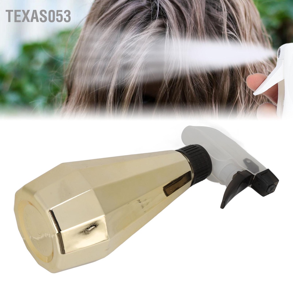 Texas053 Chai xịt có thể bơm lại Bình phun sương công thái học bền cho cây trồng Làm tóc Chăm sóc da