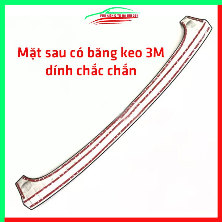Ốp chống trầy cốp Peugeot 3008 Inox chống trầy bảo vệ xe