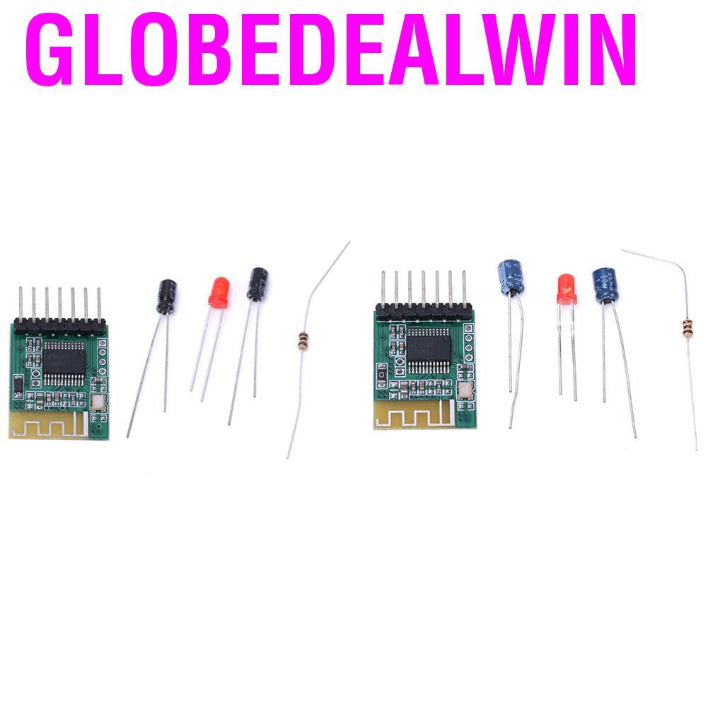 Globedealwin Wireless Audio Receiver Module Stereo Amplifier DIY Compatible With Bluetooth