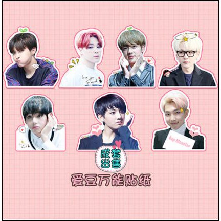 (20idol) Sticker Triệu lệ dĩnh sticker bts sticker dương dương sticker luhan sticker exo